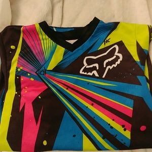 Long sleeved dirt bike shirt